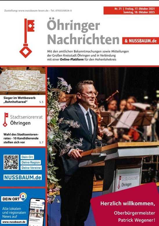 Titel der Öhringer Nachrichten