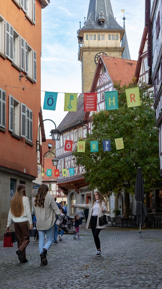 Shopping in der Marktstraße Öhringen