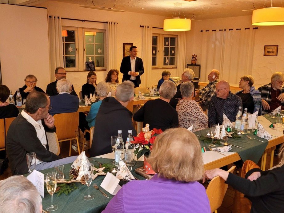 Weihnachtsfeier im Haus an der Walk