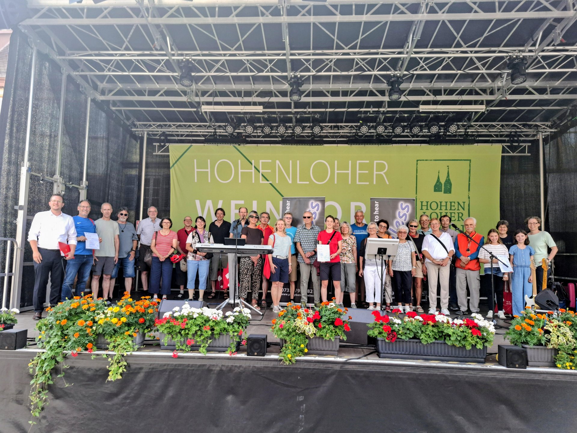 STADTRADELN Ehrung 2026 auf dem Hohenloher Weindorf mit OB Patrick Wegener